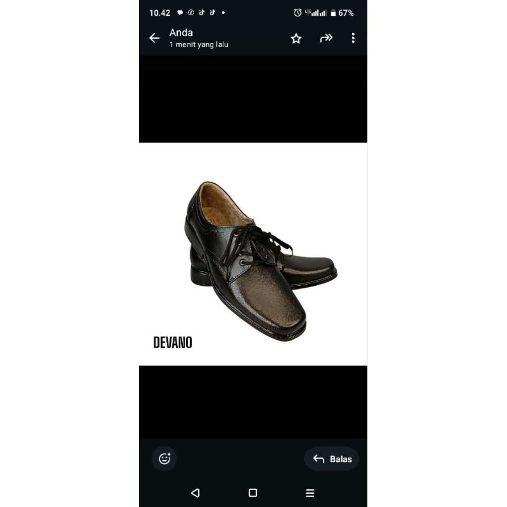 sepatu devano 003 tali