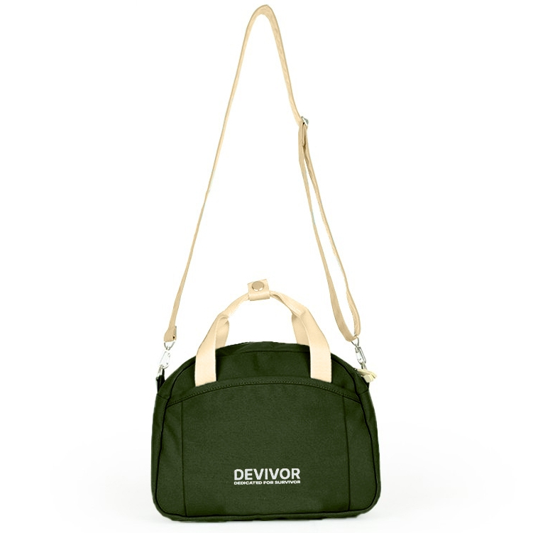 Tas Selempang Wanita Sling Bag Kasual Kanvas Premium Huci