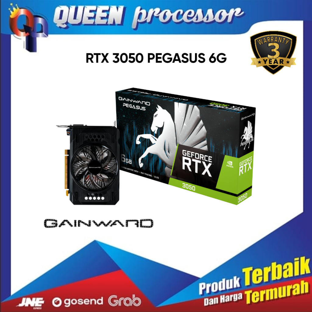 GAINWARD RTX 3050 PEGASUS GDDR6 128BIT / RTX3050 VGA CARD