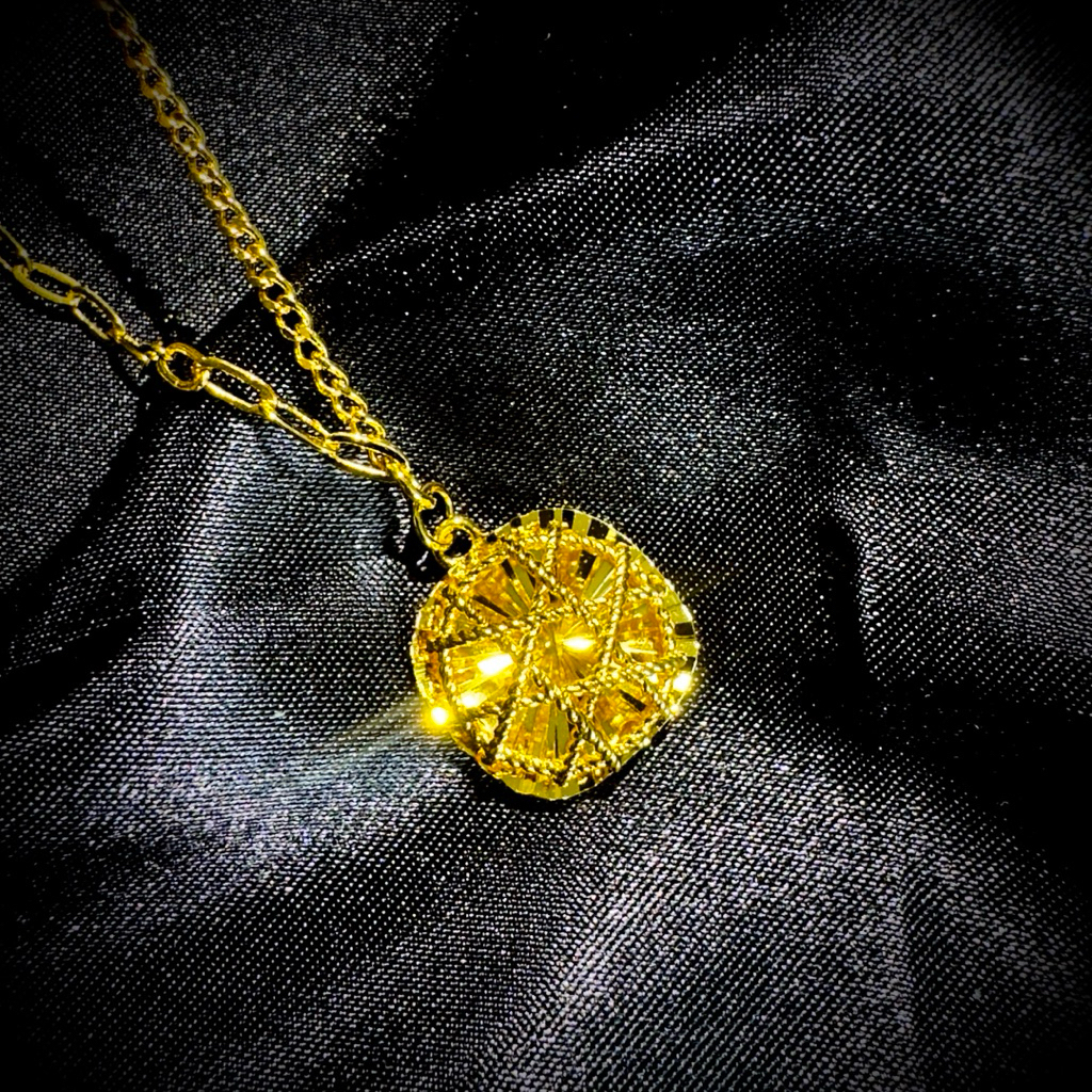 Kalung Wanita Emas Pasir Vietnam 100% Asli