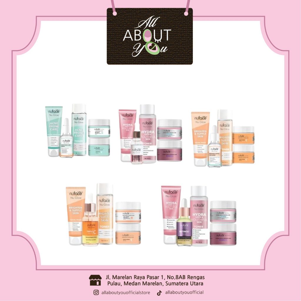 All About You- Paket Nuface Nu Glow
