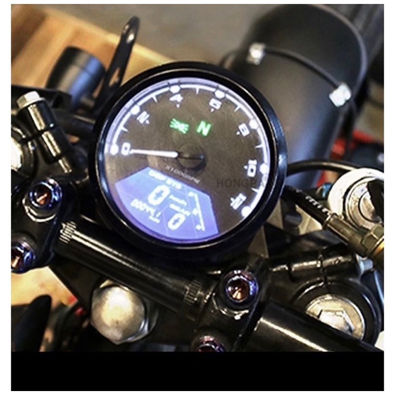 SPEEDOMETER BABON BULAT DIGITAL VIRAL MEGAPRO CB RX KING JAPSTYLE CUSTOM FULL SENSOR UNIVERSAL