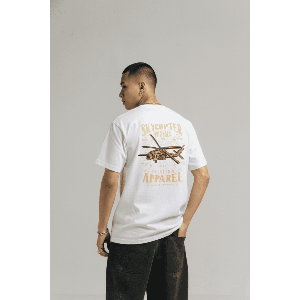 Skycopter T-shirt - Rotor Heritage (Aviation Archive)