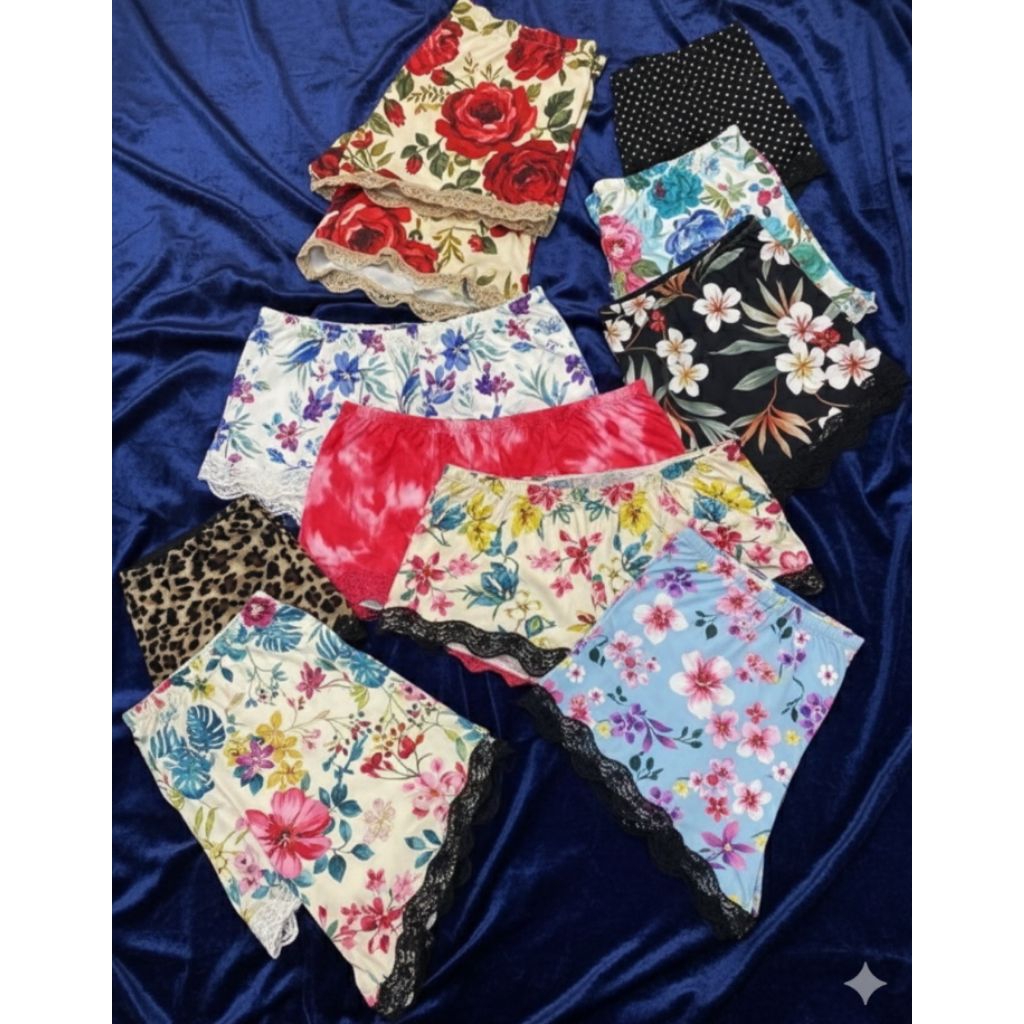 CD CELANA DALAM CEWE isi 6 PCS CD SHORT Celana Pendek Wanita Jumbo Boxer Wanita