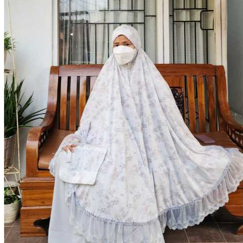 Fathufa Mukena Silk Premium Renda Elegan Adem