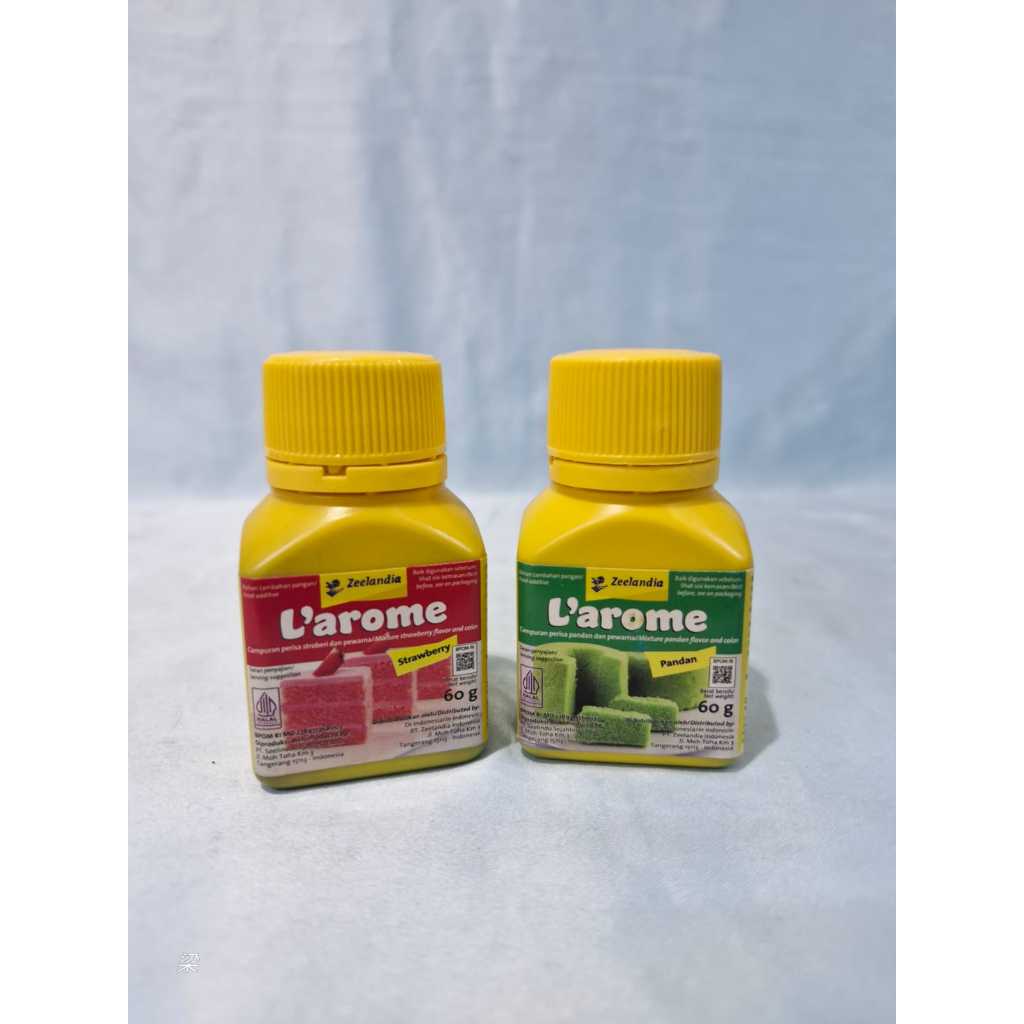 Larome pasta Perisa Strawberry / Pandan 60g