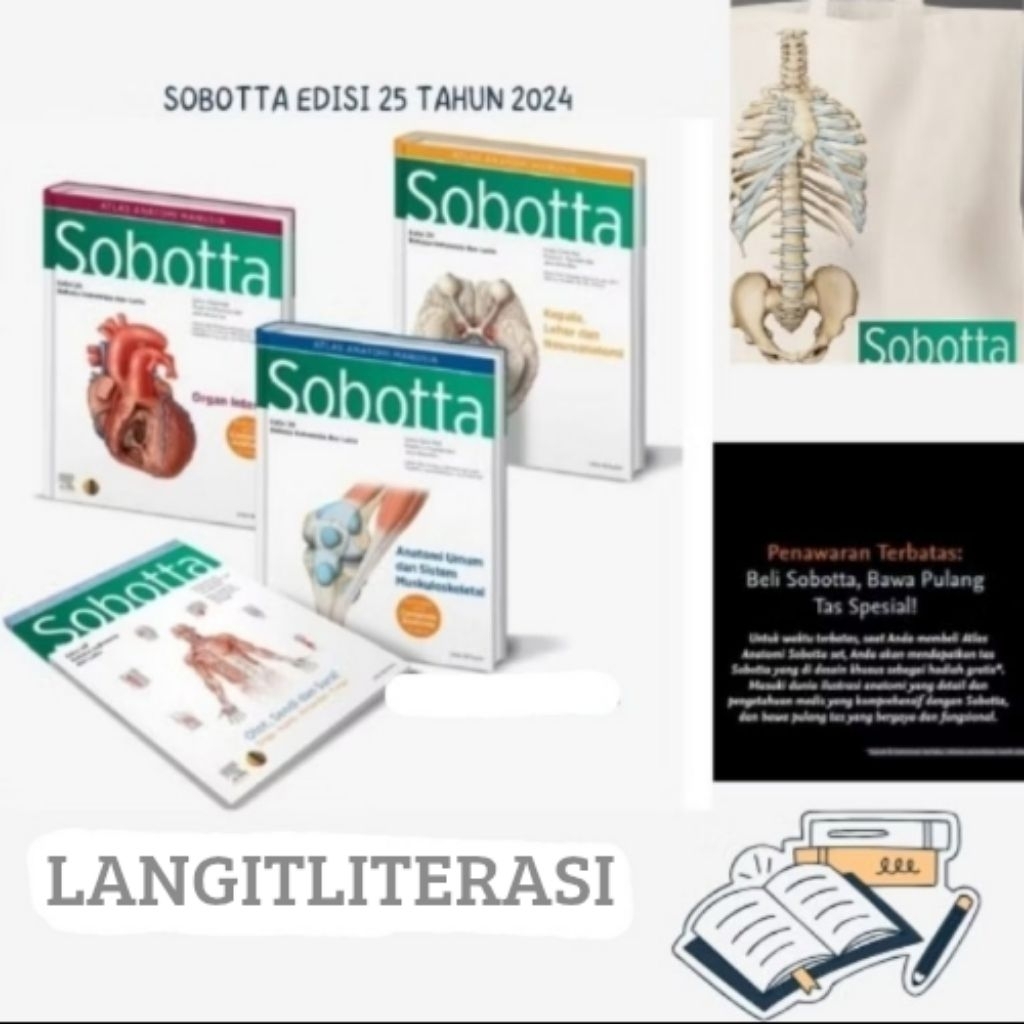 ( ORIGINAL ) SOBOTTA ATLAS ANATOMI EDISI 25