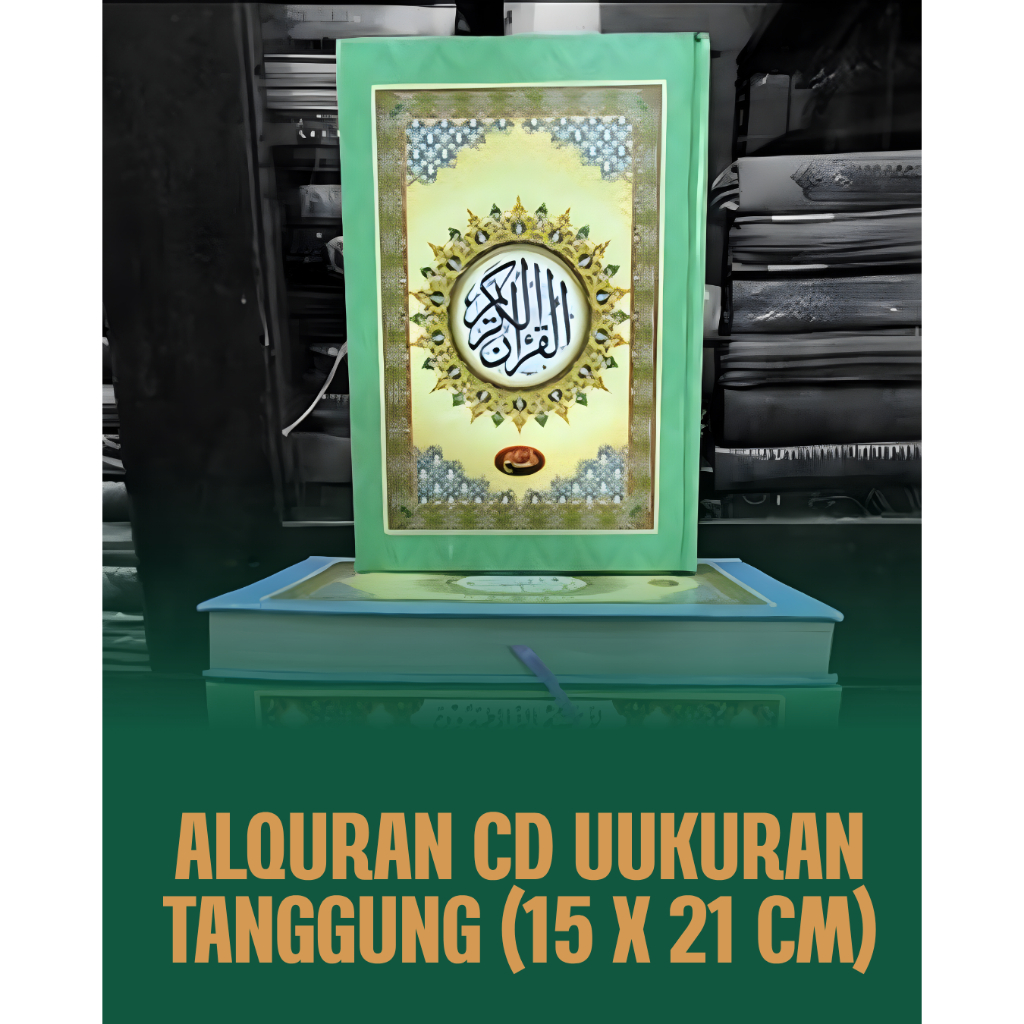 ALQURAN MUSHAF 30 JUZ CD UKURAN TANGGUNG