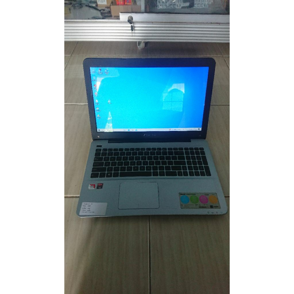 motherboard mainboard asus X555B AMD A9 DUAL VGA ram OB 4GB