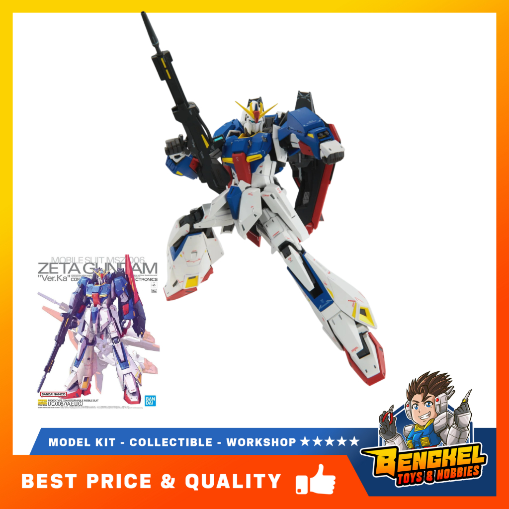 BANDAI MG 1/100 ZETA GUNDAM VER. KA - MODEL KIT