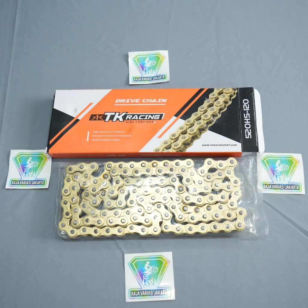 RANTAI TK Racing 520 HS - 120 L GOLD Original / RANTAI 520