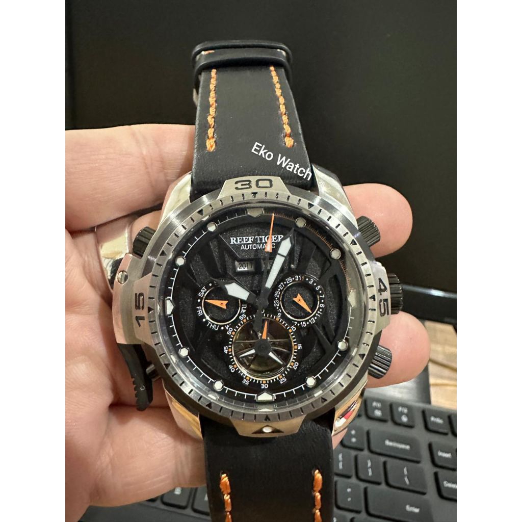 Jam Tangan Reef Tiger Transformer Limited Edition Swiss Technology Original