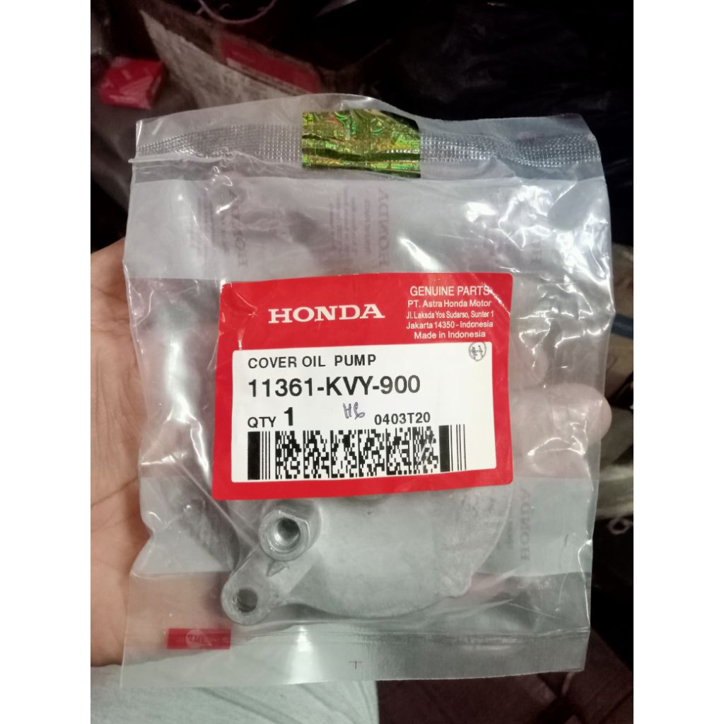 Cover Oil Pump Honda BeAT Karburator KVY