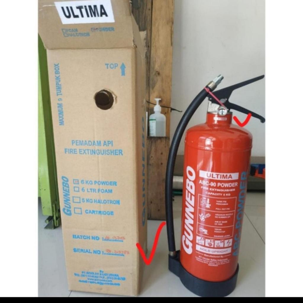 APAR GUNNEBO 6 KG POWDER ABC 90-EP-6 PEMADAM API