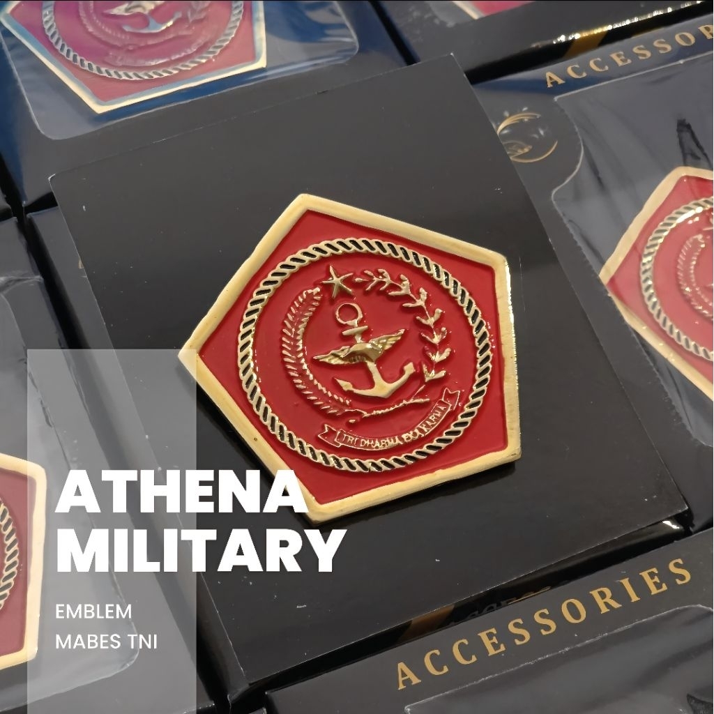 Emblem MABES TNI | Emblem Baret MABES TNI | Pin MABES TNI