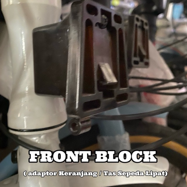 Front Block Sepeda Lipat