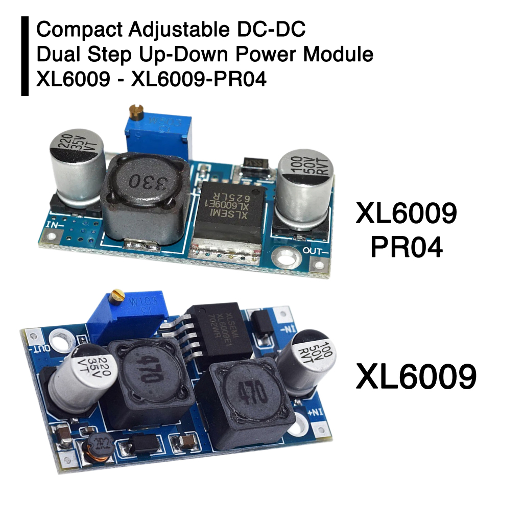 DC DC Dual Step Down Step Up Module Adjustable XL6009