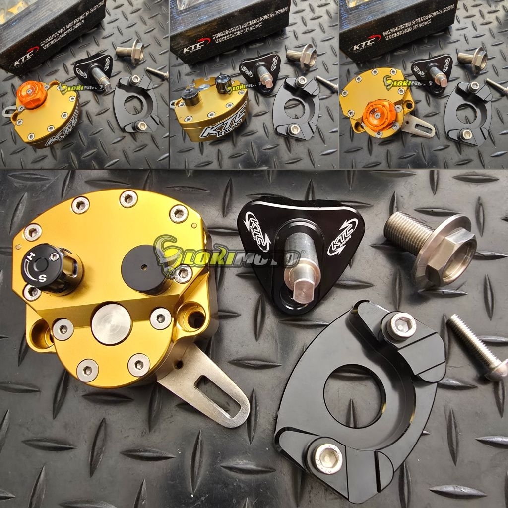 Steering Damper KTC Racing Yamaha R25 Click Adjustable