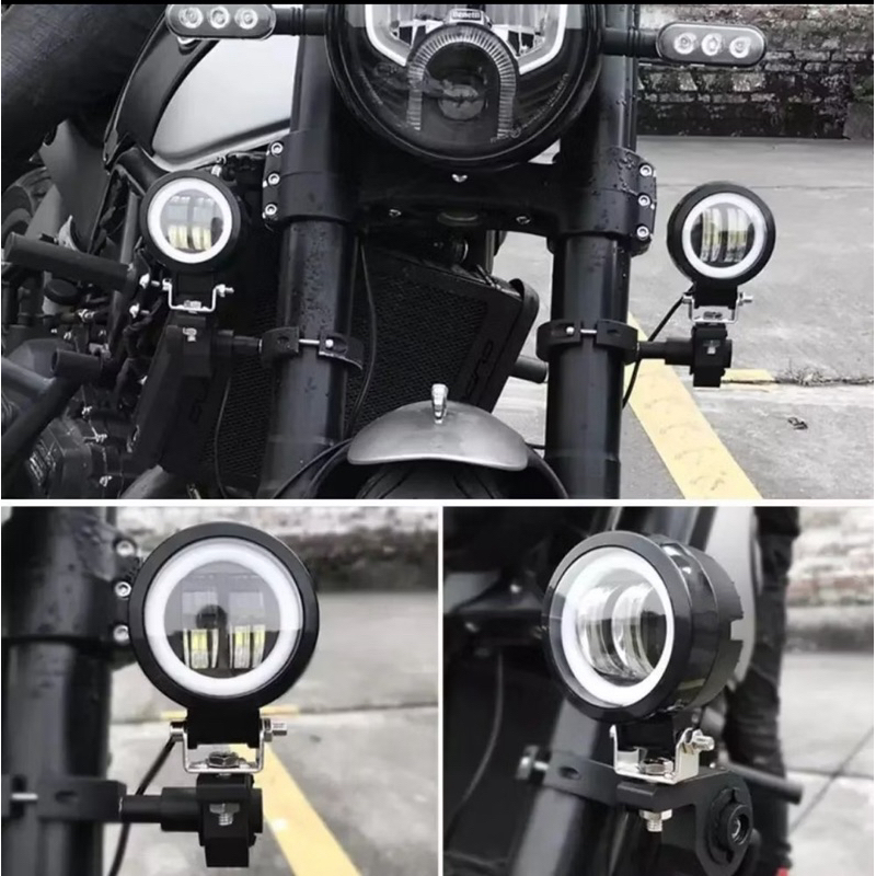 LAMPU BULAT KECIL SEPEDA ANAK LED HEADLIGHT CUSTOM JEEP RX KING NINJA WATERPROOF