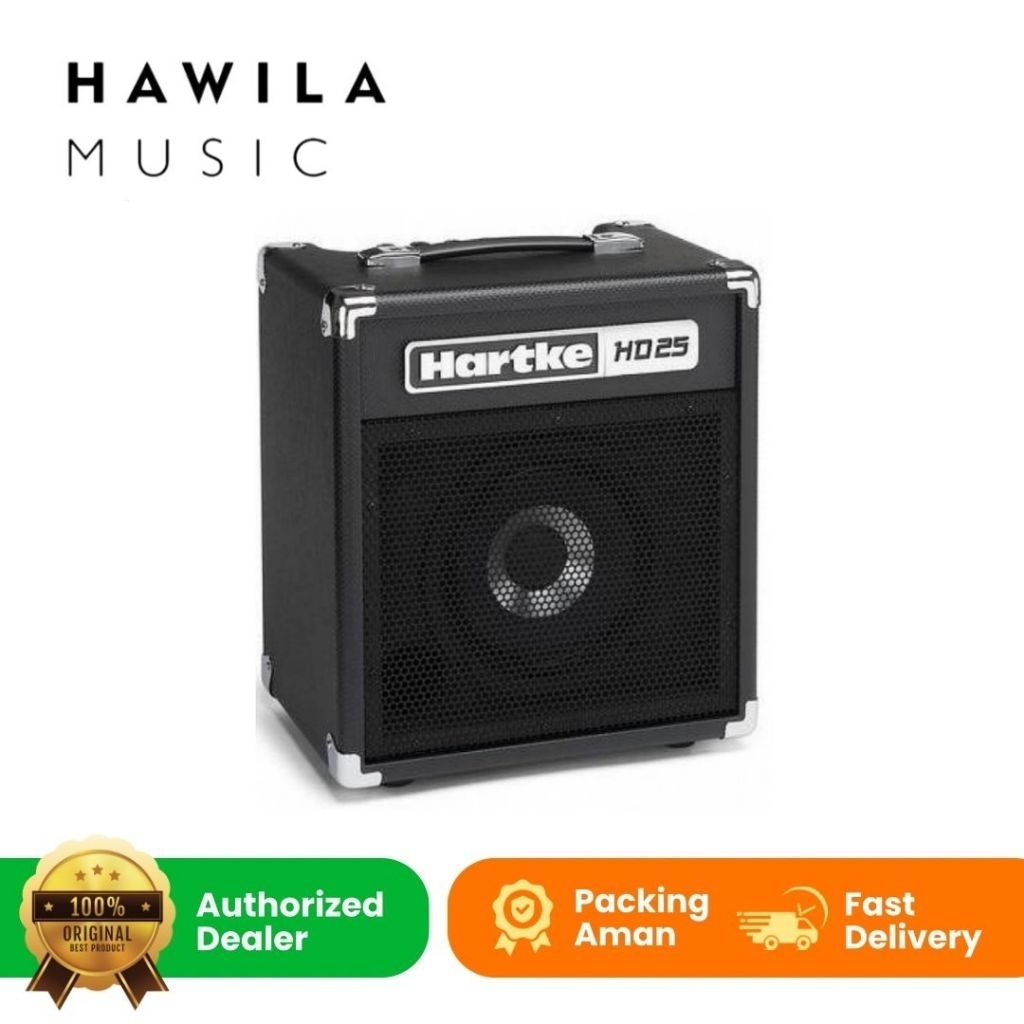 Bass Ampli Gitar Bass HARTKE HD25 HD 25 WATT UltraSound Original