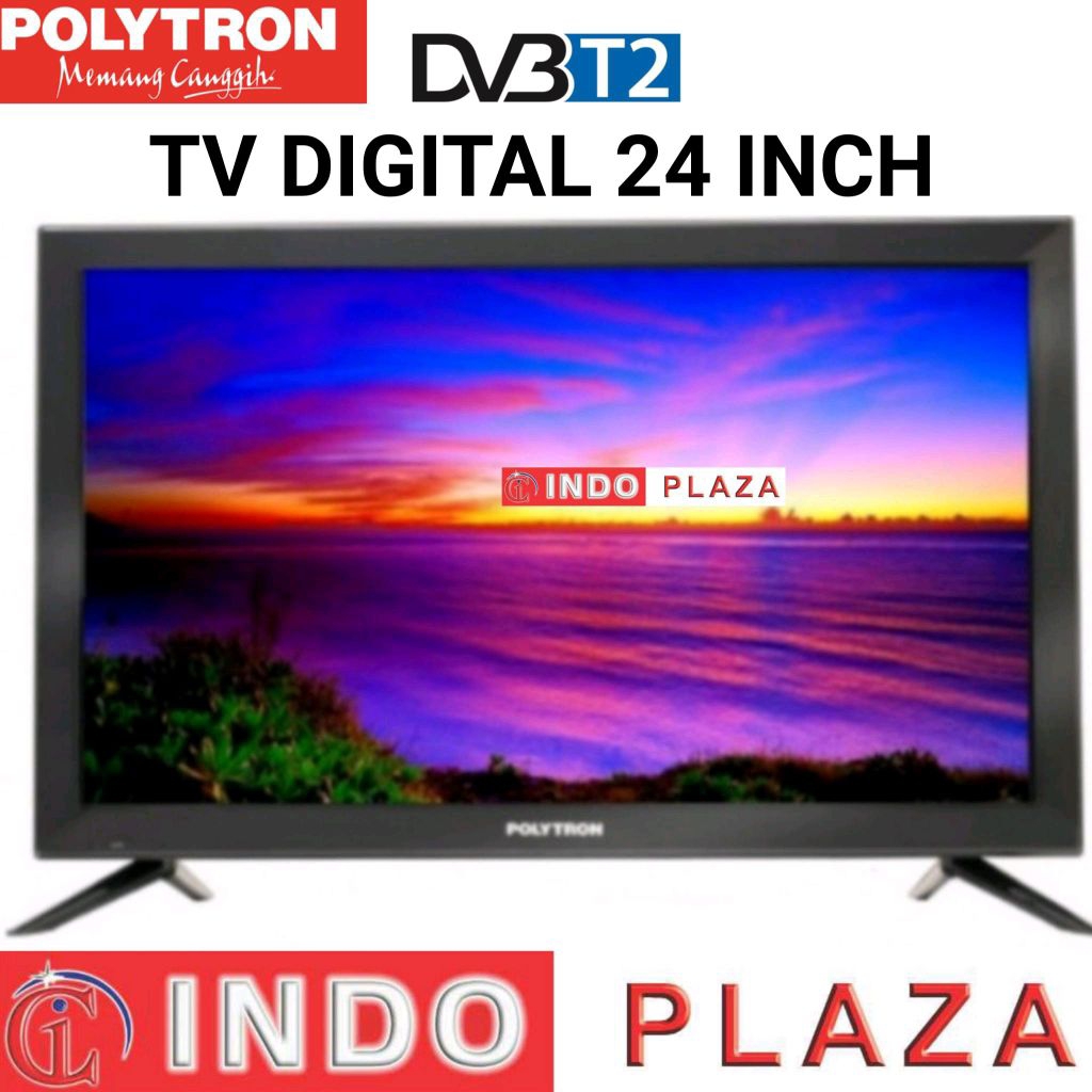 TV POLYTRON 24 inch DIGITAL PLD-24V0853 (LUAR MEDAN)