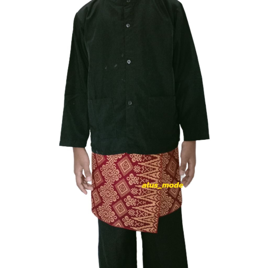 Songket Pria Sarung Songket Melayu Songket Melayu Songket Anak Instan Rumpak Tanjak Anak Sarung Song