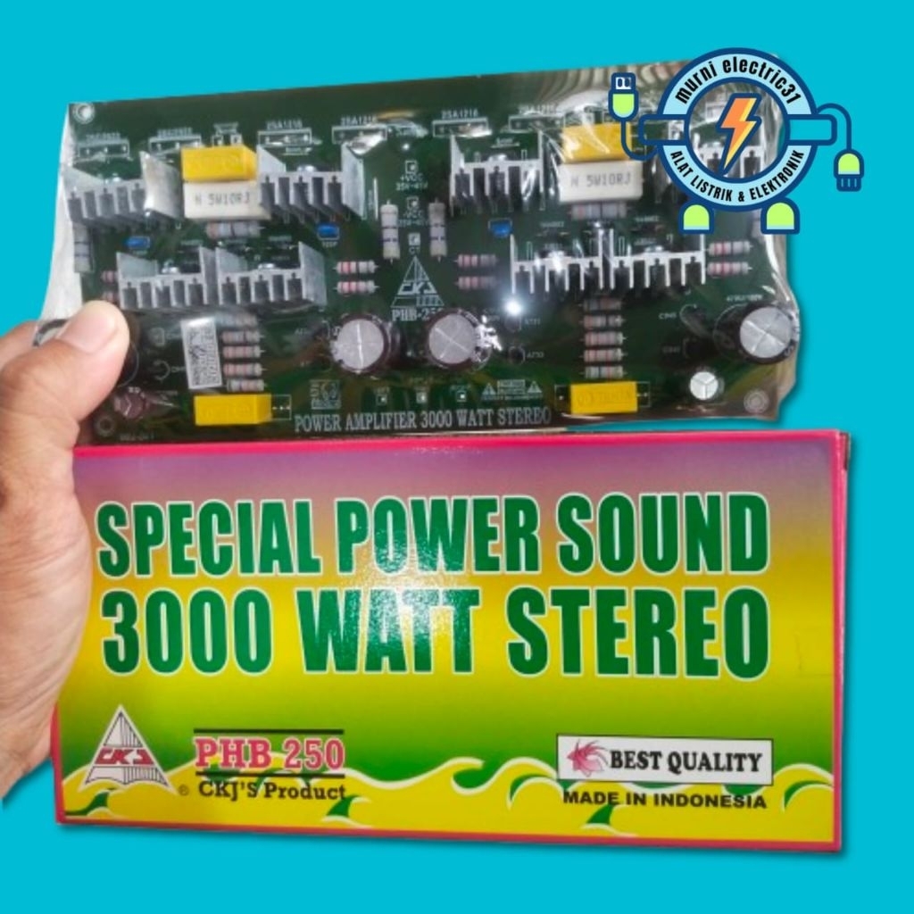 kit driver power amplifier stereo 3000 watt PHB 250 CKJ