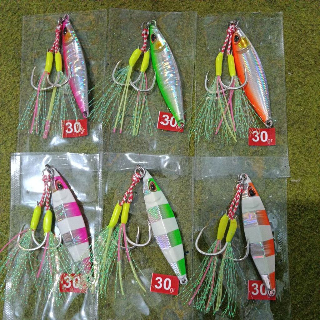 metal Jig Copy Koika 30Gr + Assist Doble GID