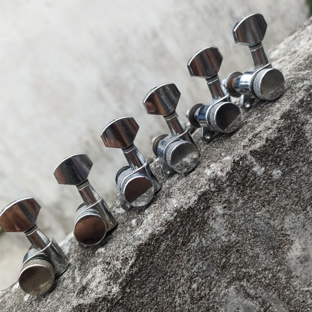 dryer gitar locking tuner musicman jp series chrome