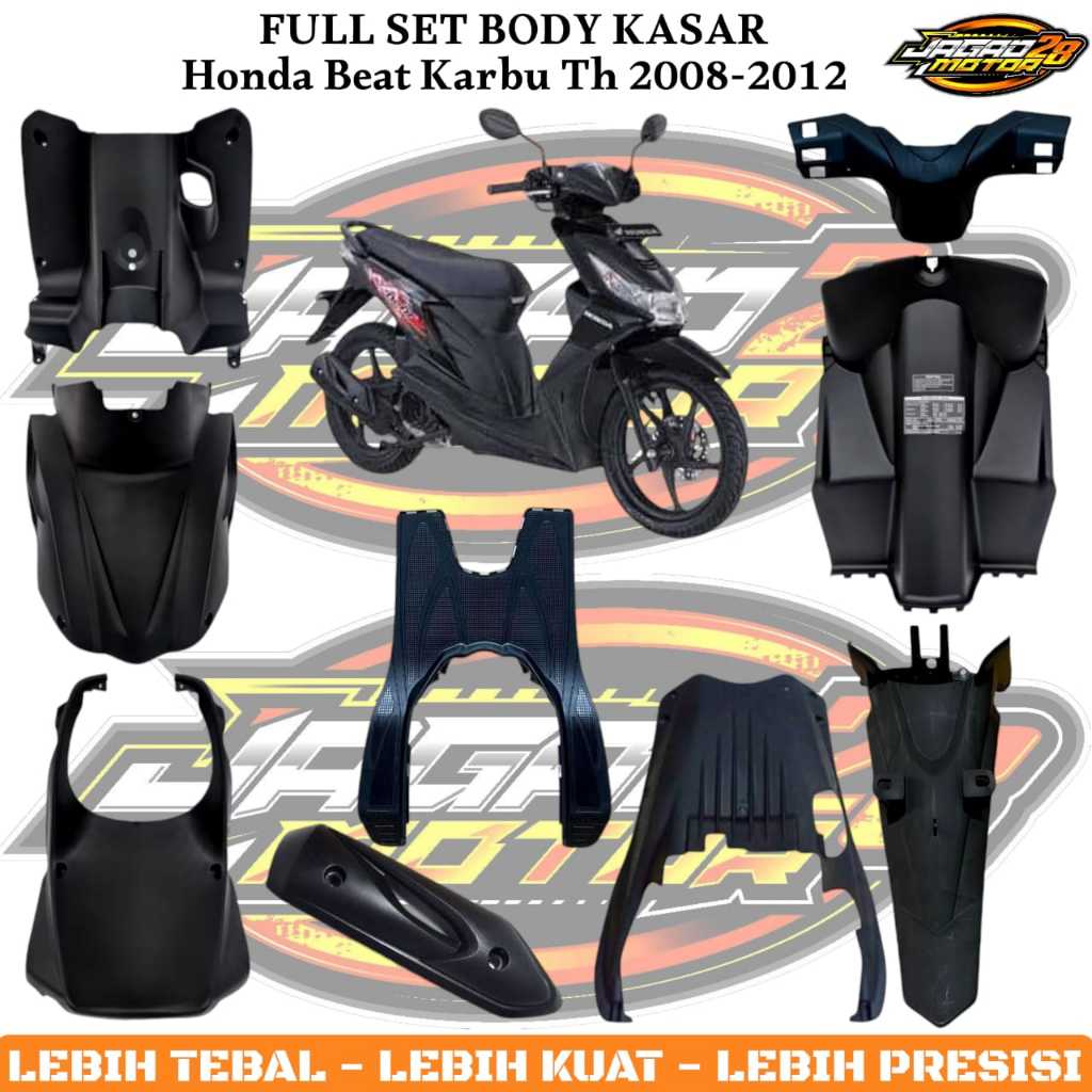 Full body kasar honda beat karbu full set / body full kasar beat karbu beat lama 2008 2009 2010 2011