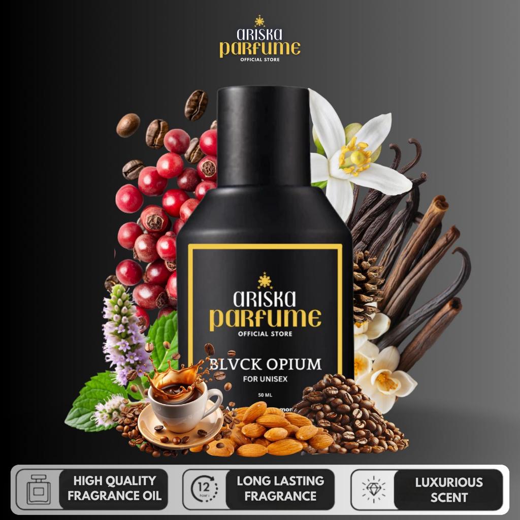 BLVCK OPIUM Eau De Parfum - Parfum Unisex Pria / Wanita Minyak Wangi Tahan Lama