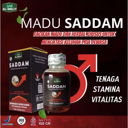 Madu Saddam Herbal Kuat Tahan Lama Atasi Ejakulasi Dini Tingkatkan Gairah
