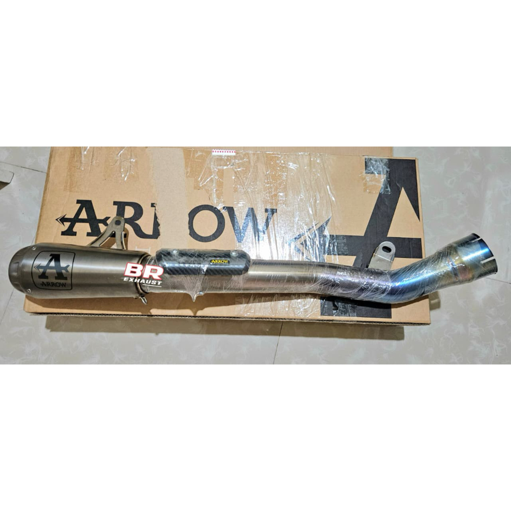 knalpot arrow zx10r titanium