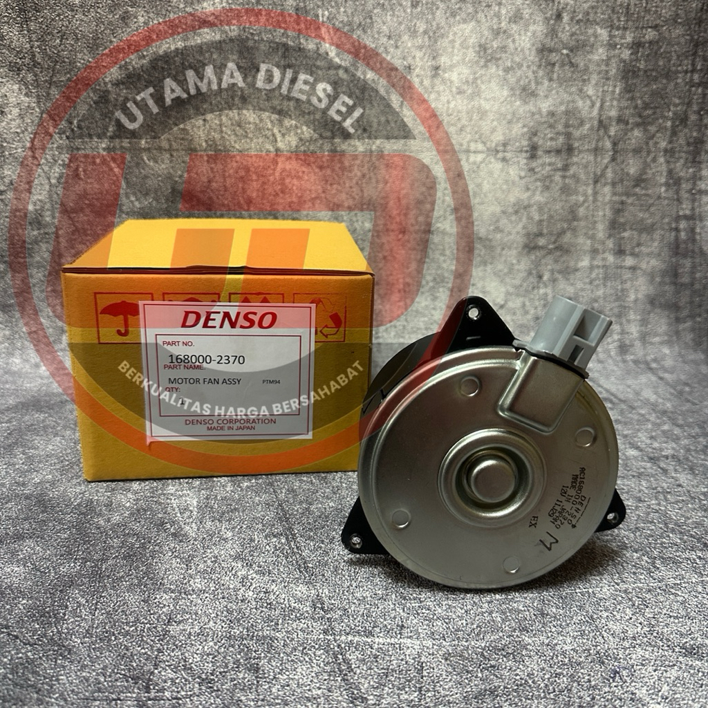 Motor Fan Yaris Vios Old Etios Old Thn 2004 Sampai 2008 (168000-2370) Denso Japan
