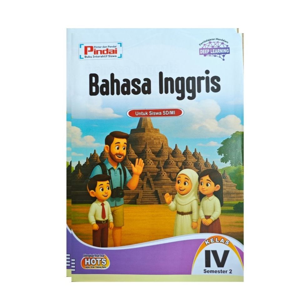 Buku Latihan ( LKS ) PINDAI Bahasa Inggris Kelas 4 -  Semester 2 - KUR.MERDEKA