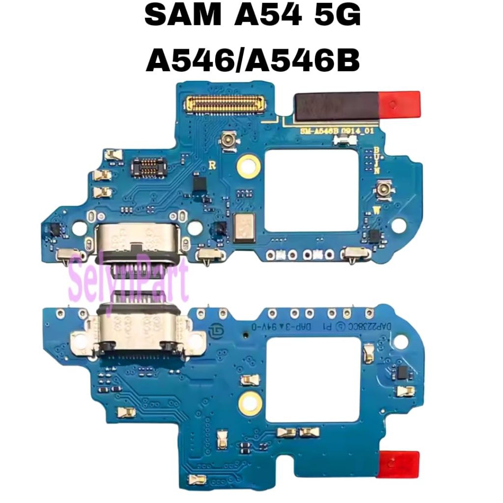 PAPAN CAS / PCB CAS / CONECTOR CAS HP SAMSUNG A54 5G (A546/A546B)