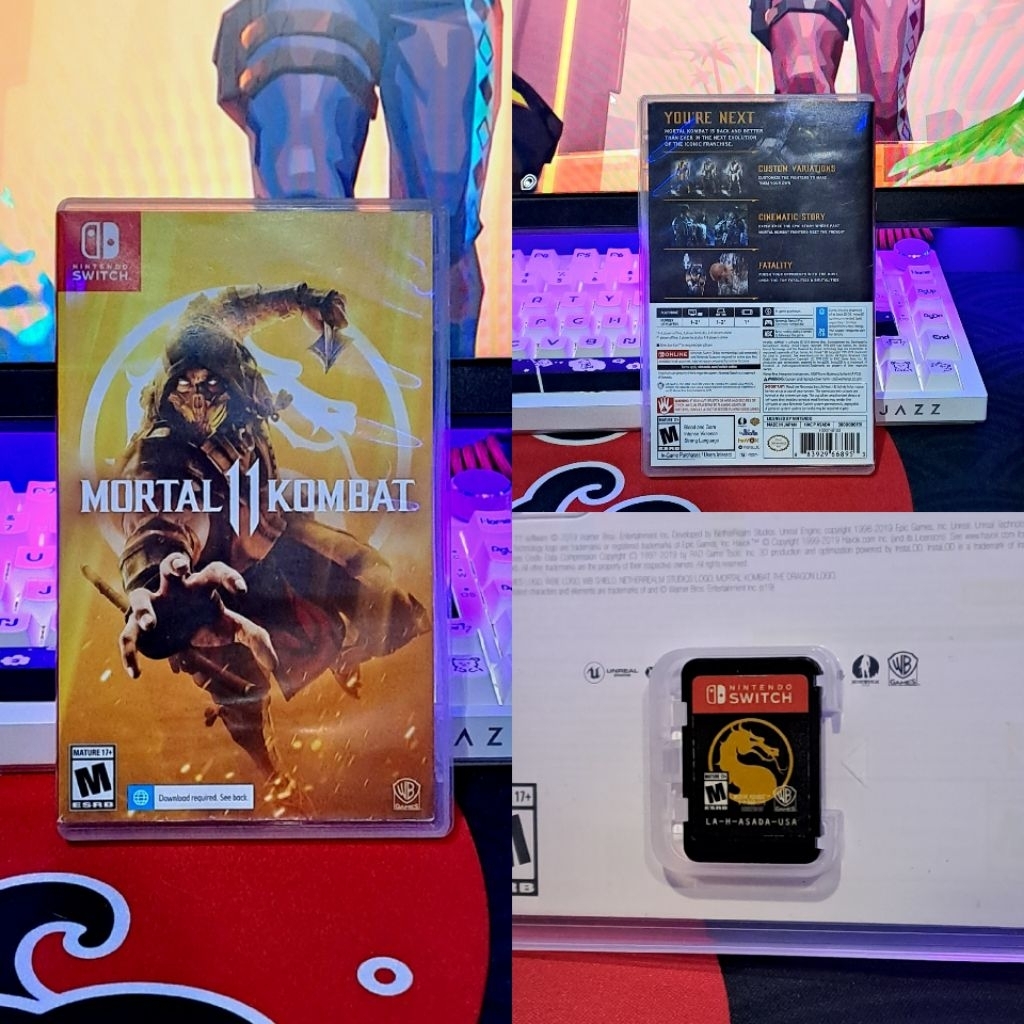 Mortal Combat 11 | Nintendo Switch Original | 2nd | Kaset (Game Fisik)/Cartridge |
