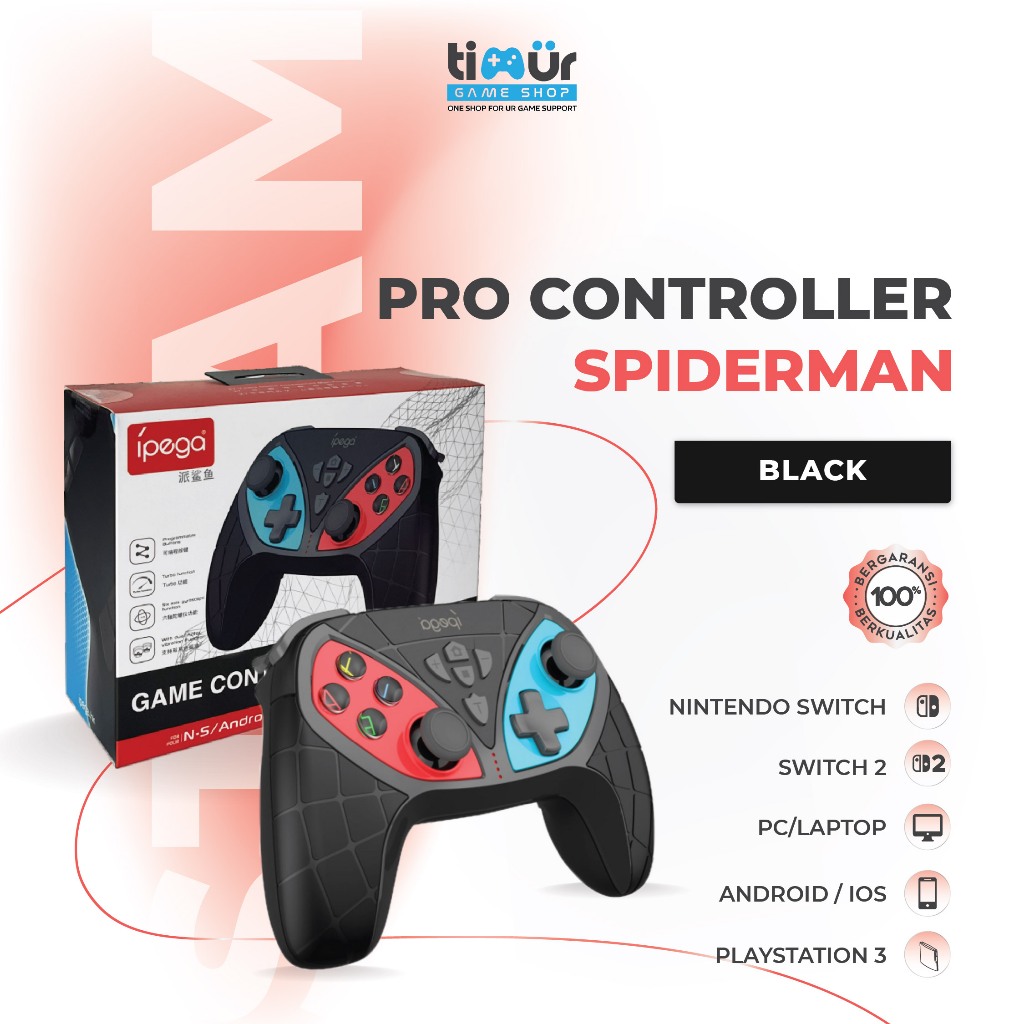 Ipega Spiderman SW018A Stick Gamepad Nintendo Switch Android PS3 PC