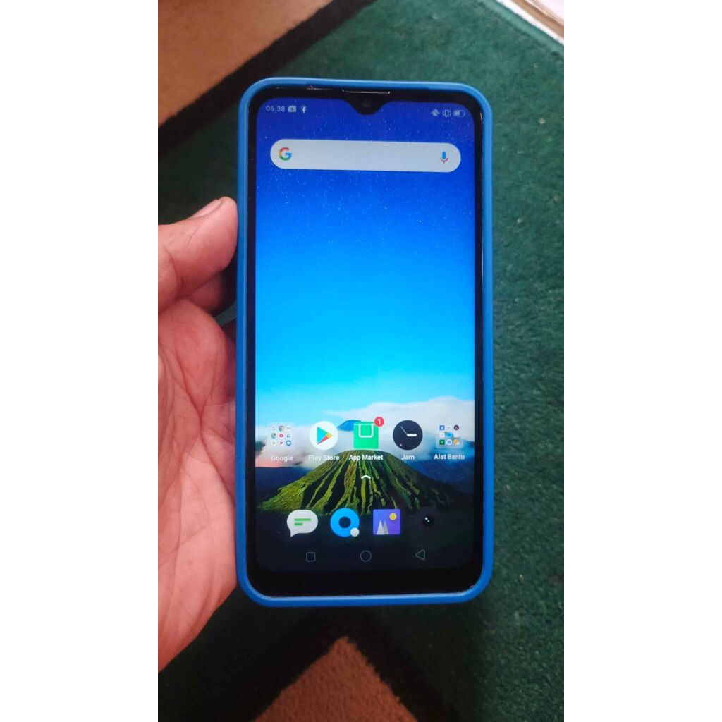 Realme C2 ram 3/32 normal semua siap pake hp charger