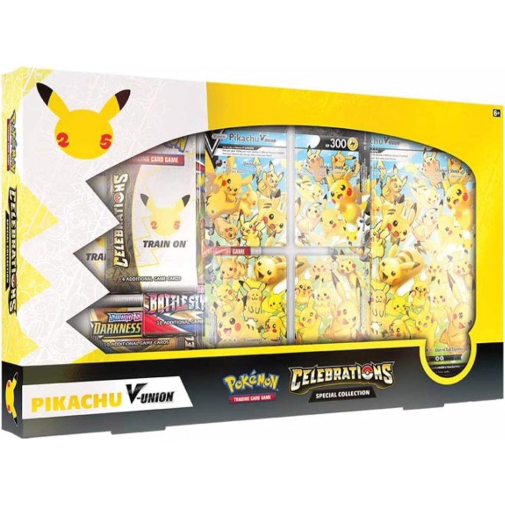 Pokemon TCG: 25th Anniversary Pikachu V Union Collection