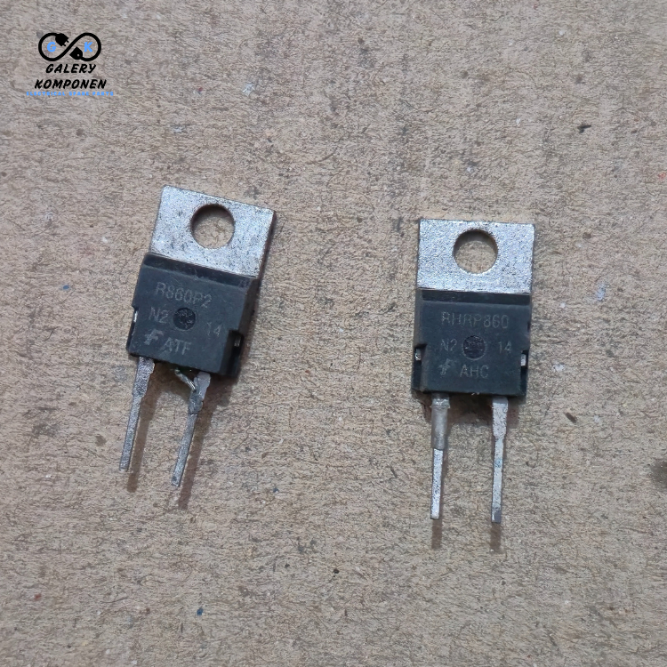 DIODA DIODE ULTRAFAST MUR 860 8A 600V 8 AMPER CABUTAN UPS STABILIZER