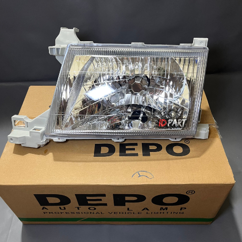 Headlamp Lampu Depan Toyota Kijang Krista / Kijang Kapsul 2000-2002 Merek DEPO