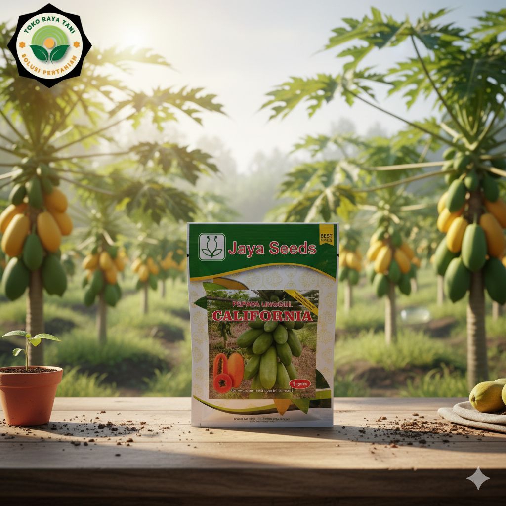 BIBIT PEPAYA/ BENIH KATES MADU CALIFORNIA Royal dan Valensio