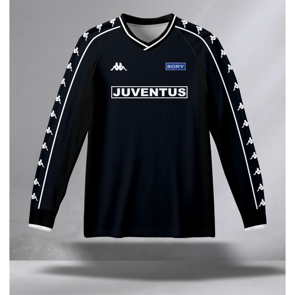 JERSEY RETRO JUVE 1999/2000 FULLPRINT FREE NICKNAME//BAJU BOLA JUVENTUS//KAOS VINTAGE