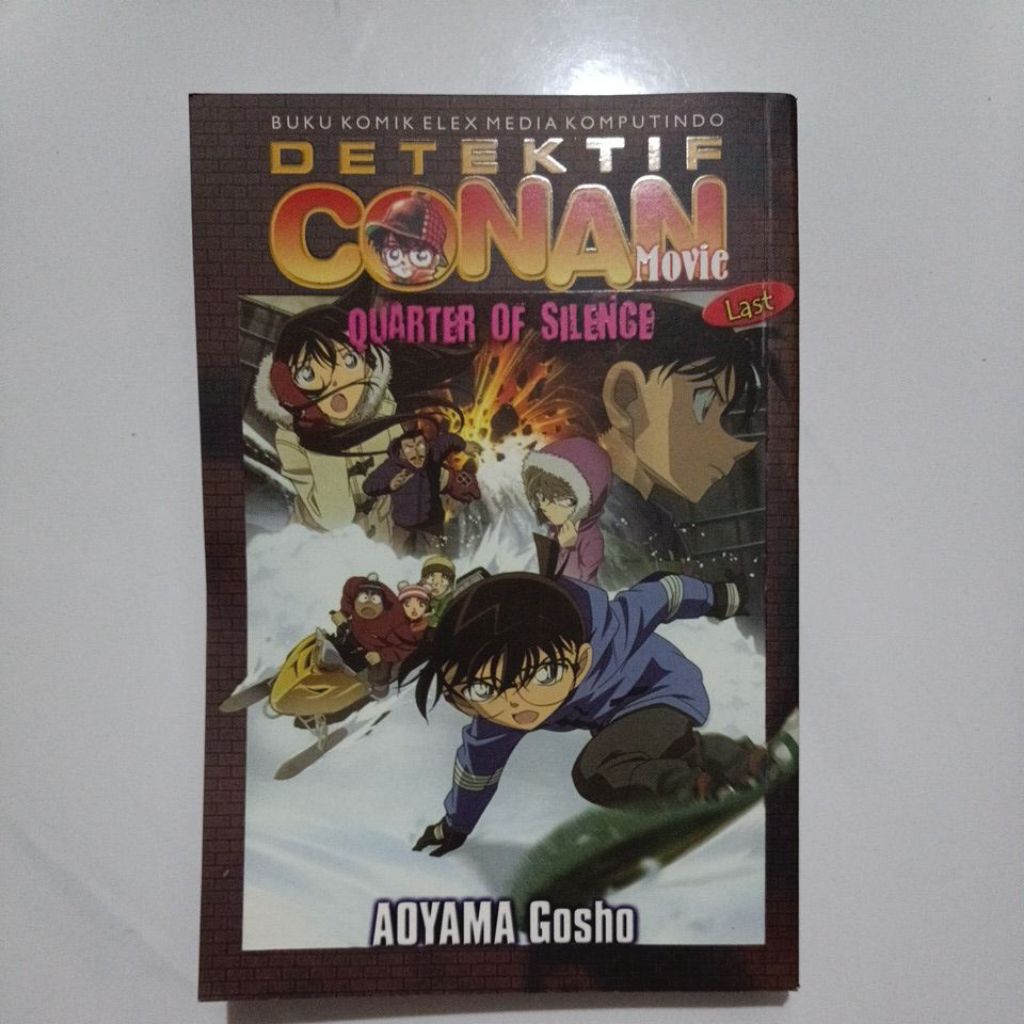 komik conan quarter of silence last bekas