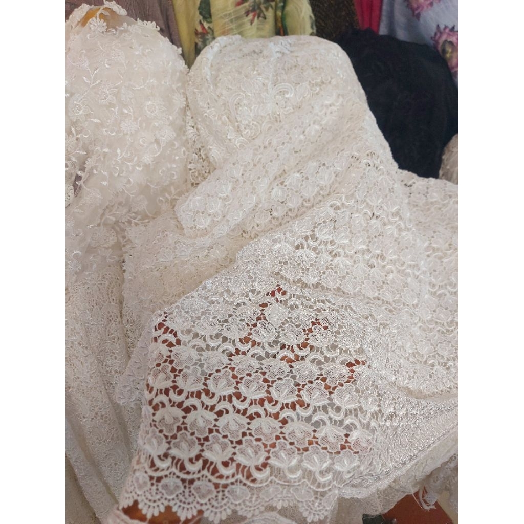 kain brokat prada premium  - kain brokat prada mewah  - kain brokat premium butik ( BW ) ic