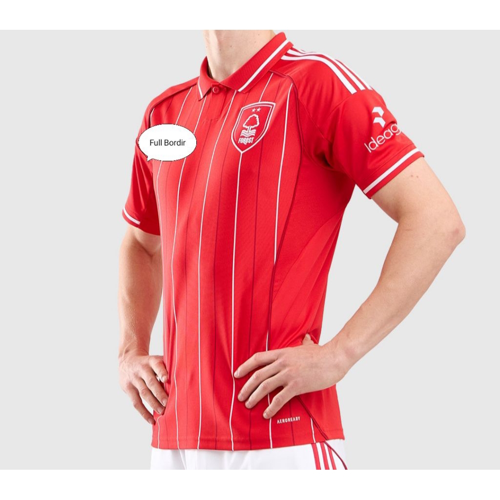 Jersey Nottingham Forest Home New 2026 Grade Ori/Jersey GO/Jersey Import/Jersey Thailand/Jersey 25 2