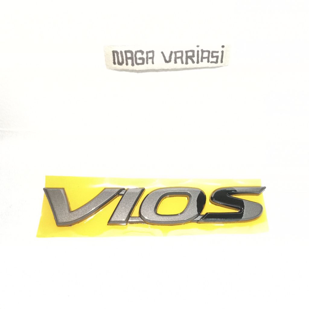 emblem bagasi belakang merk ViOS new original.