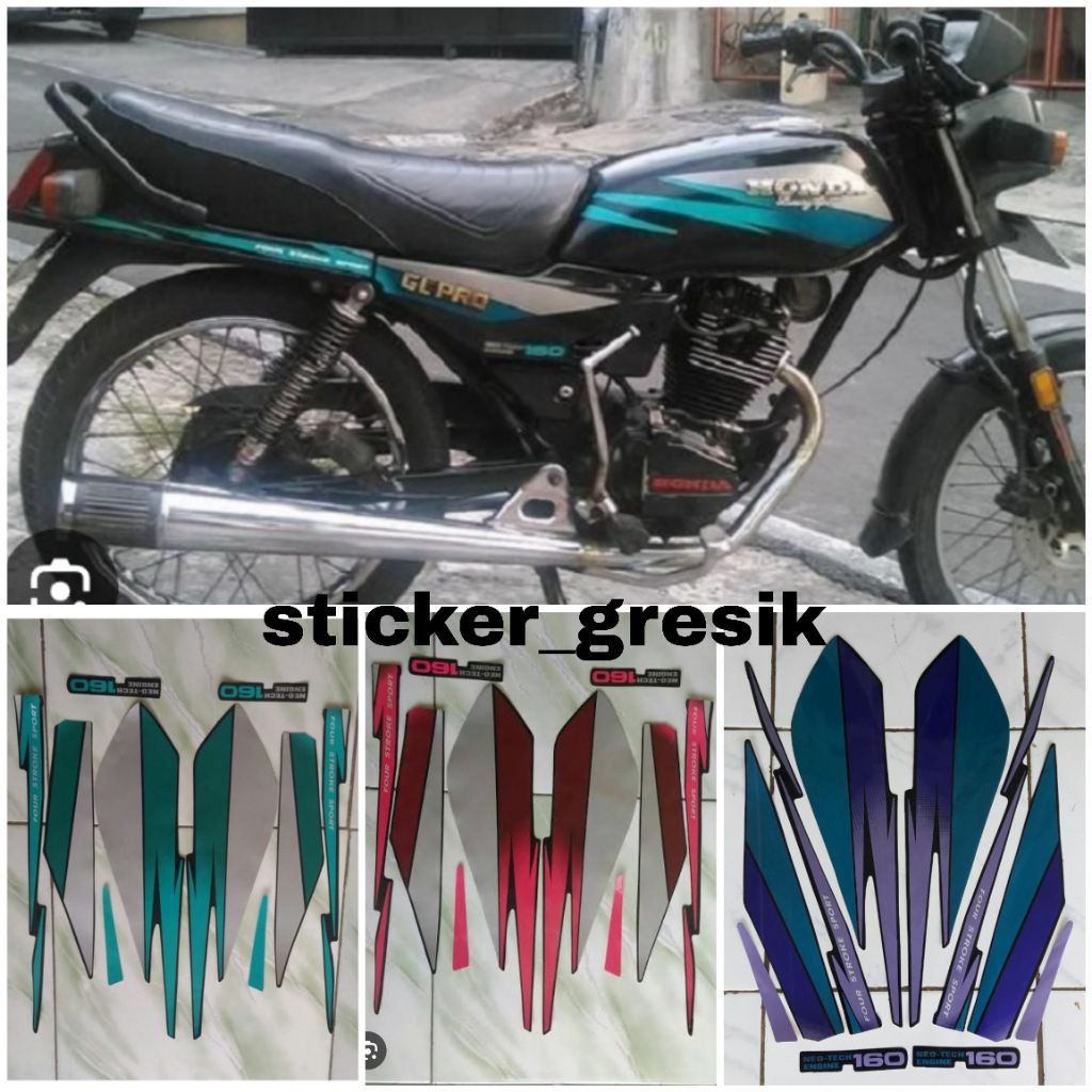 striping sticker gl pro 1995