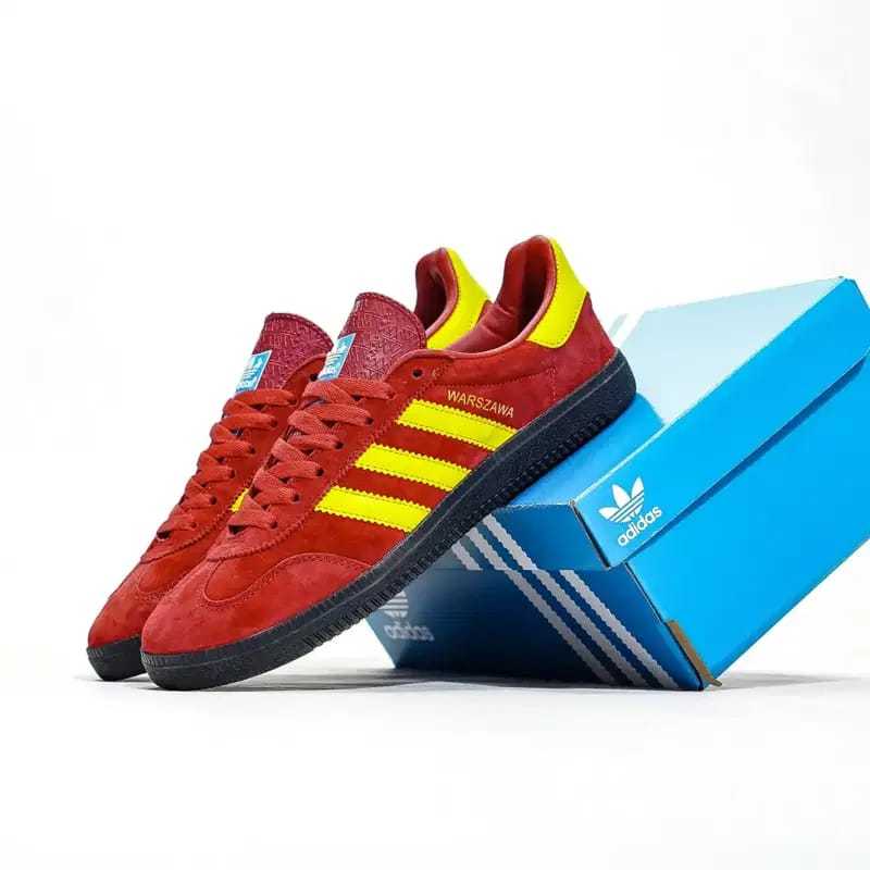 Adidas City Series Warszawa Spzl Red Yellow